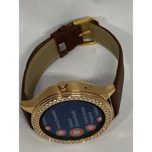 Fossil Gen 3 Authentic Genuine Smart Watch Custom Band FTW6008 LT214 - Picture 8 of 12